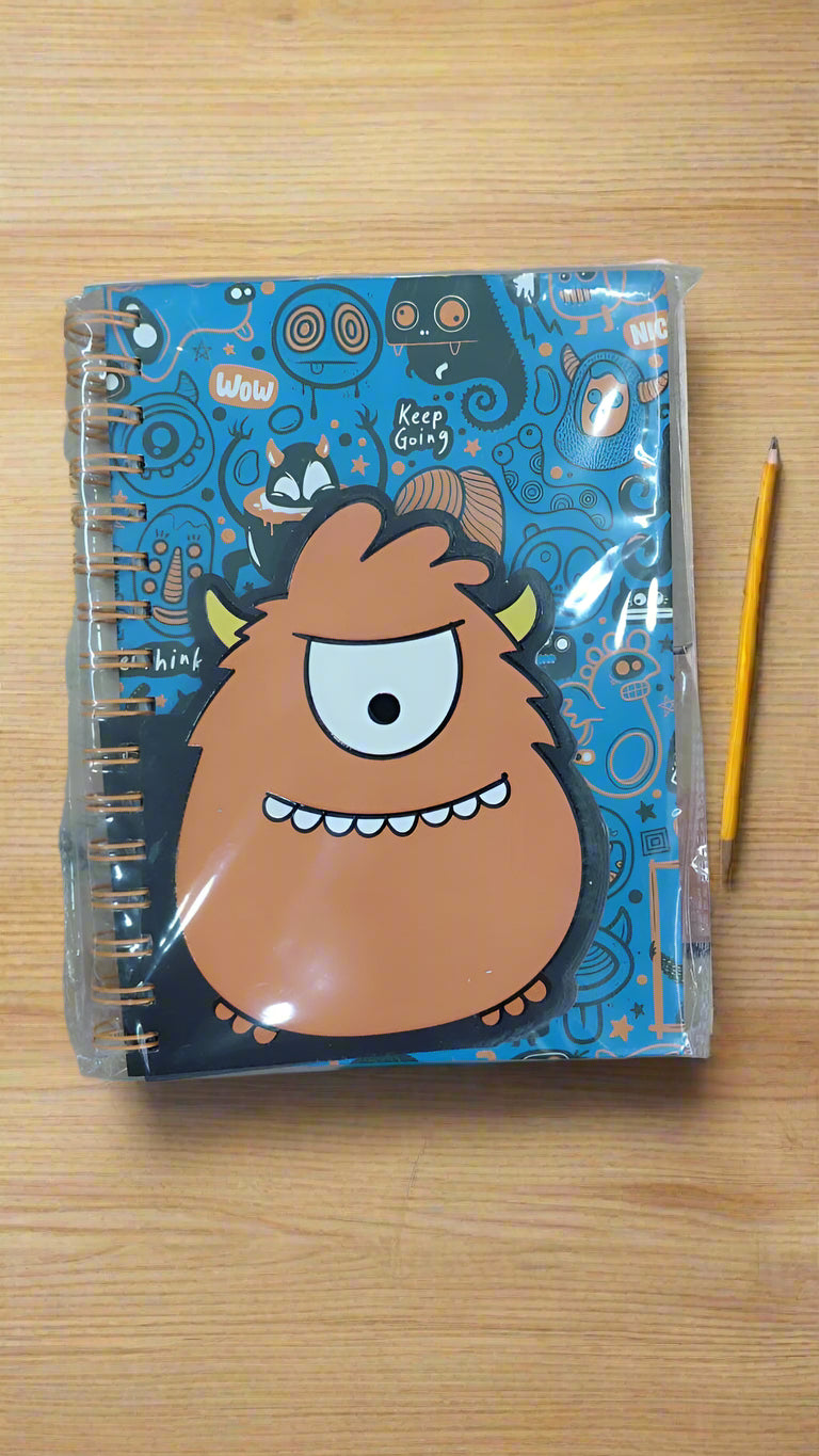 Cute Cartoon Spiral Notebooks