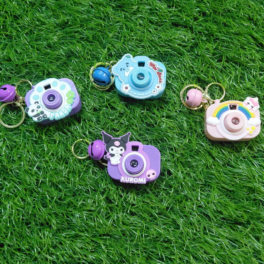 Cartoon Camera Projector Keychain