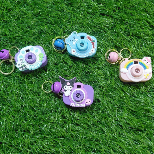 Cartoon Camera Projector Keychain