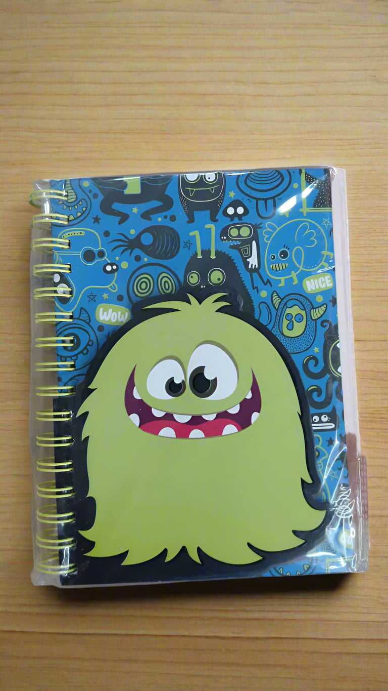 Cute Cartoon Spiral Notebooks