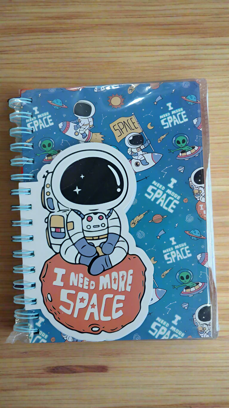 Cute Cartoon Spiral Notebooks