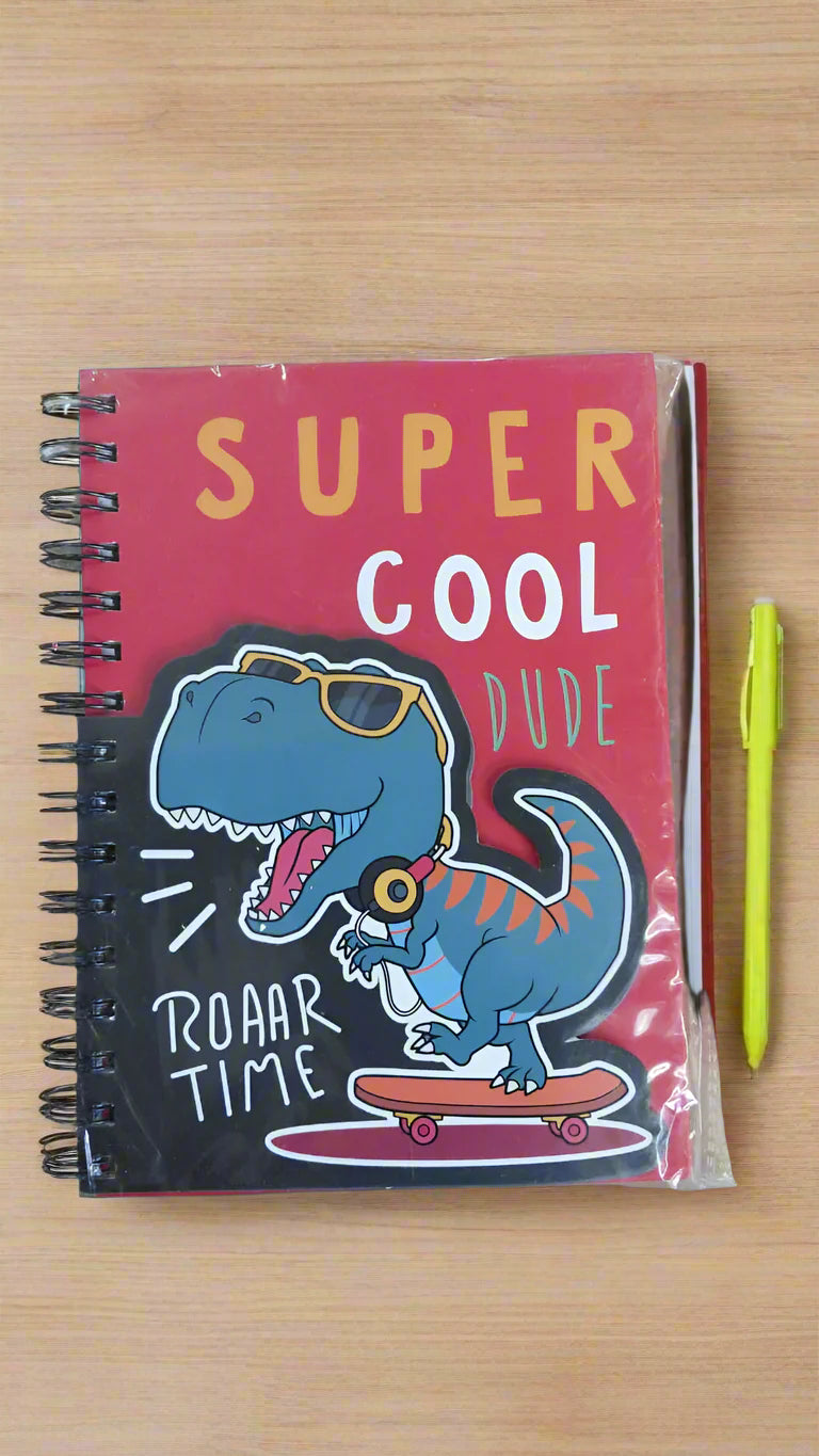 Cute Cartoon Spiral Notebooks