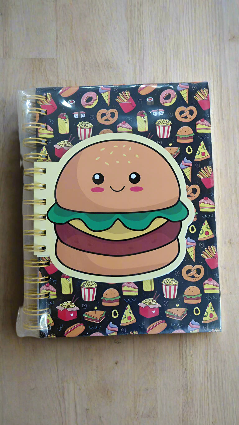 Cute Cartoon Spiral Notebooks