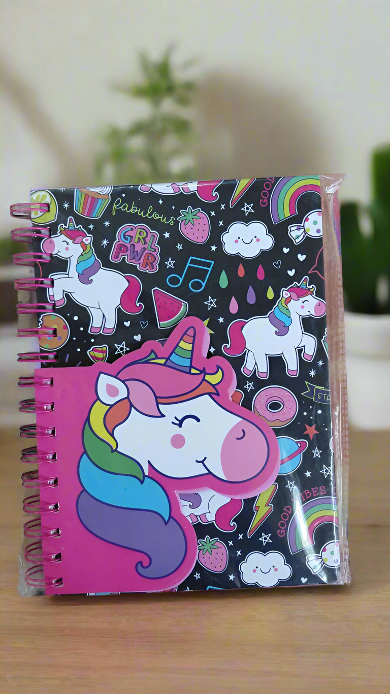 Cute Cartoon Spiral Notebooks