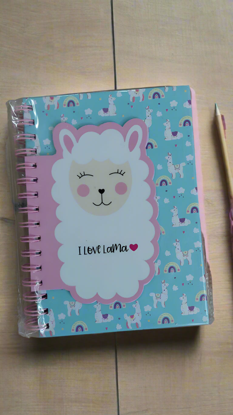 Cute Cartoon Spiral Notebooks