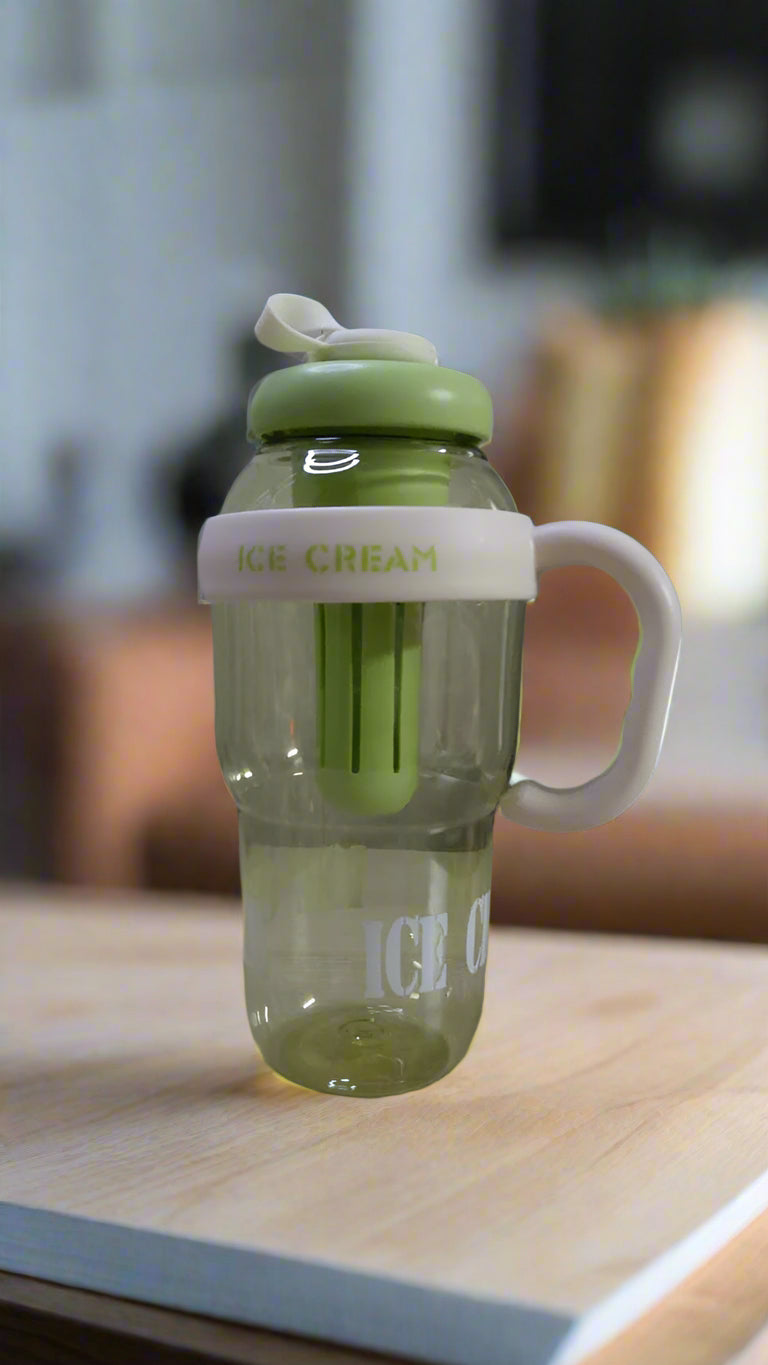 Ice Cream-Themed Fruit Infuser Water Bottle – 650ml