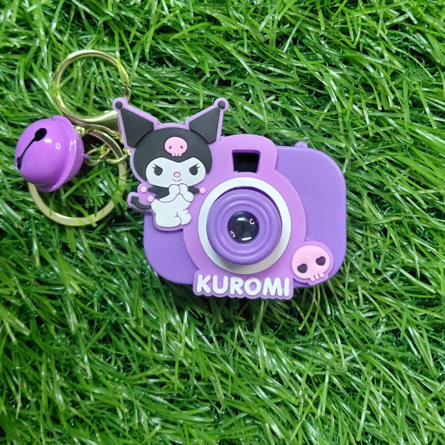Cartoon Camera Projector Keychain