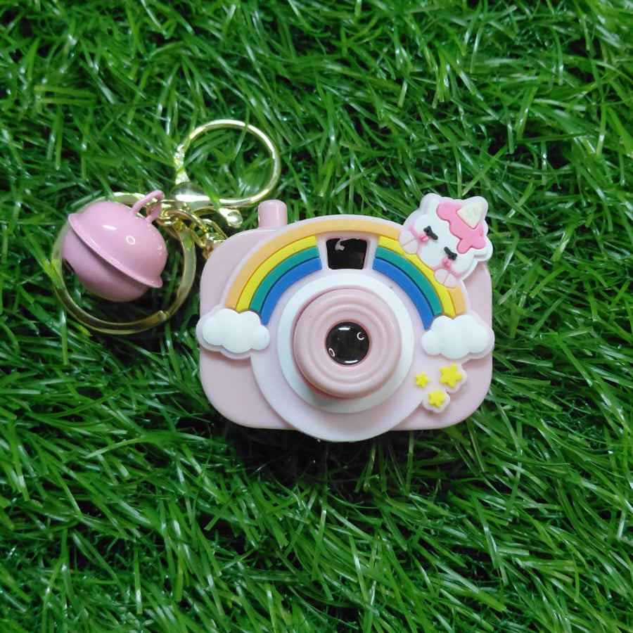 Cartoon Camera Projector Keychain